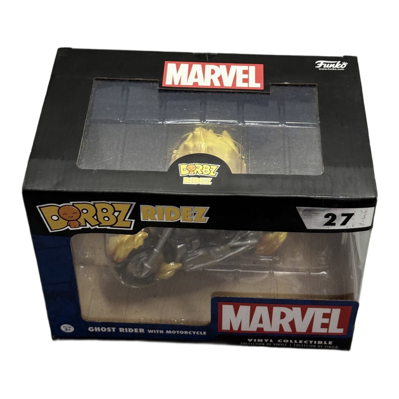 Funko Dorbz Ridez 27 Ghost Rider with Motorcycle Marvel Vinyl Figure Boxed Funko Dorbz Ridez 27 Ghost Rider with Motorcycle Marvel Vinyl Figure Boxed