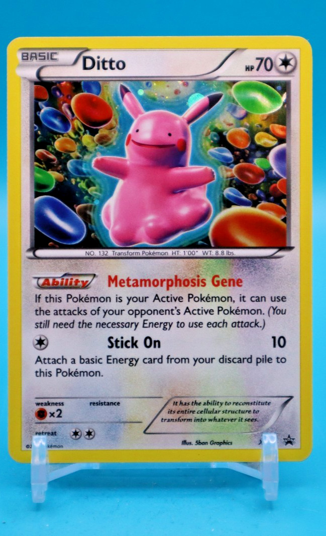 Pokémon TCG Ditto Black Star Promo XY40 Holo Card LP Condition
