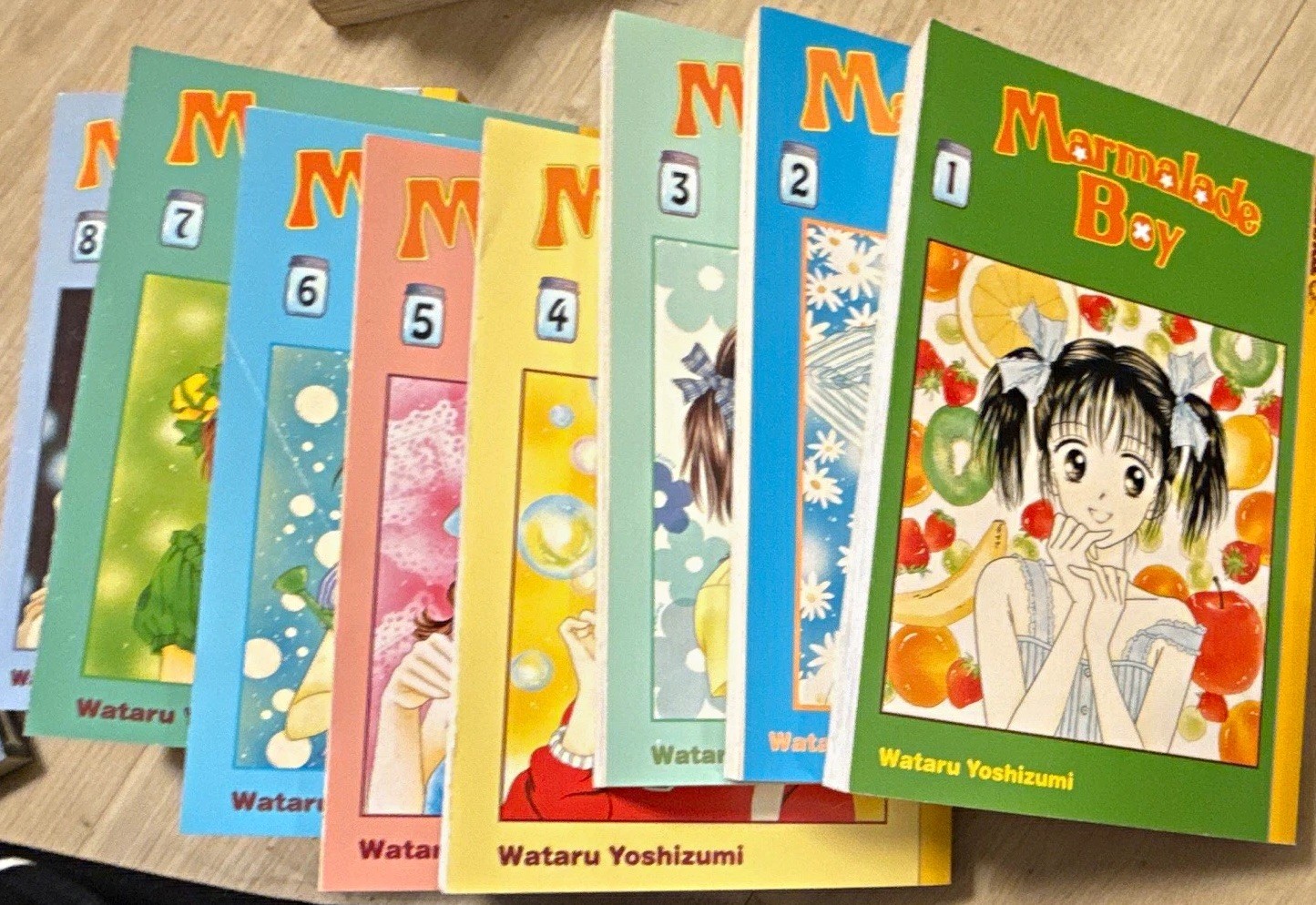 Marmalade Boy Vol 1-8 Manga Lot Set by Wataru Yoshizumi Tokyopop