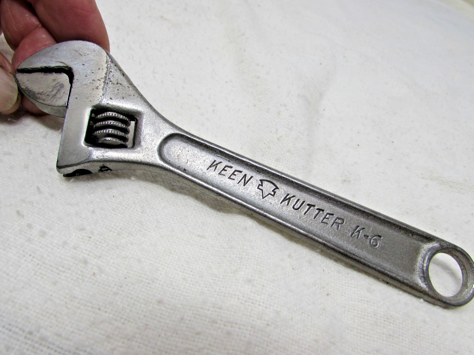 Nice Clean Keen Kutter K-6 Shapleigh\'s St Louis Adjustable Wrench