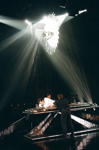 Magician David Copperfield performs on February 12 1996 TV Old Photo 4 Magician David Copperfield performs on February 12 1996 TV Old Photo 4