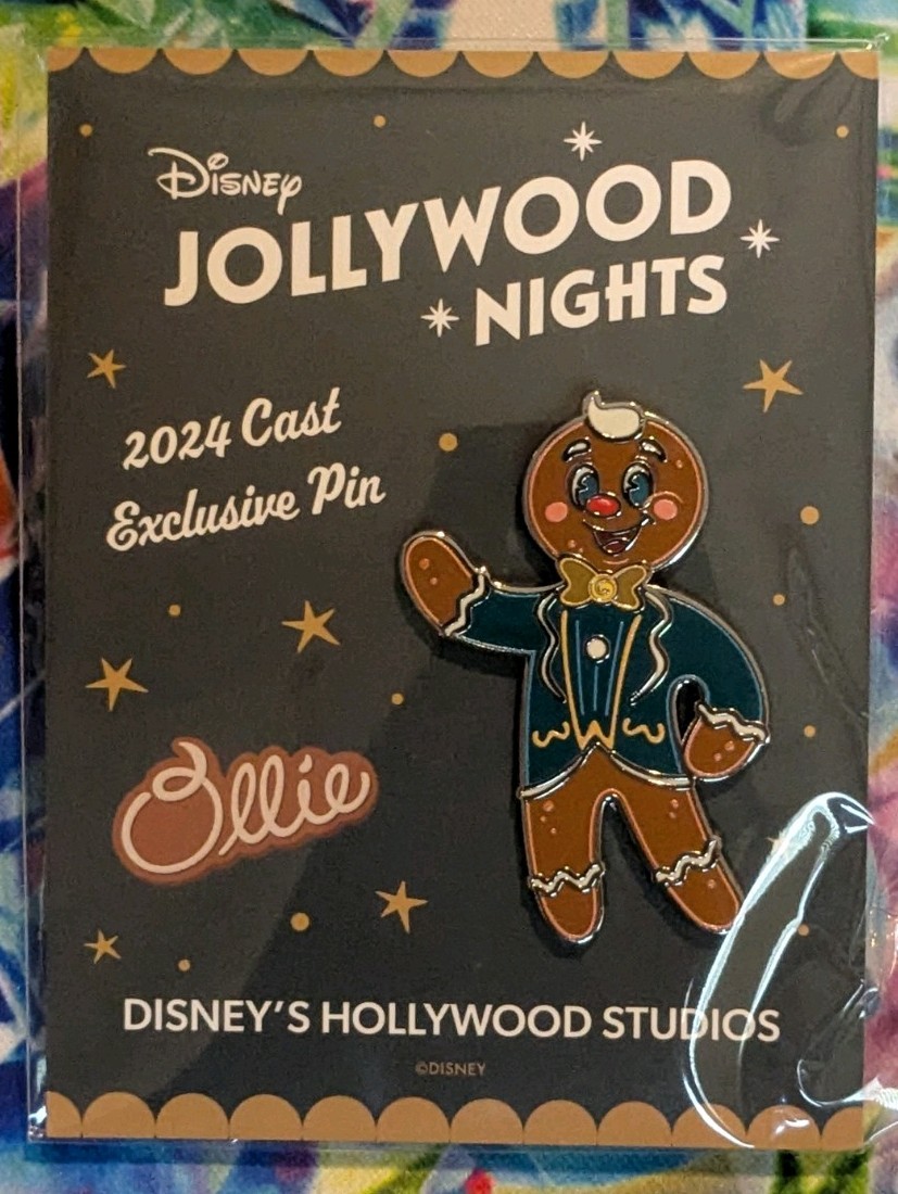 JOLLYWOOD Nights 2024 Cast Exclusive Pin Ollie Disney Hollywood Studios 