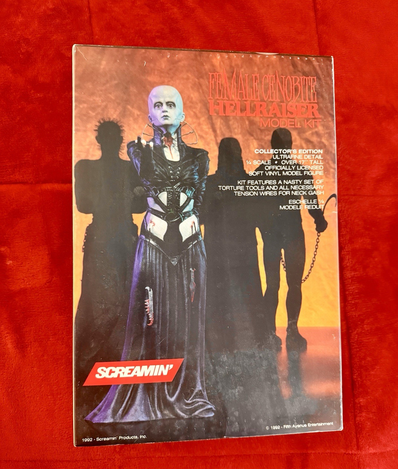 Hellraiser Female Cenobite 1993 Screamin’ Model Kit Rare