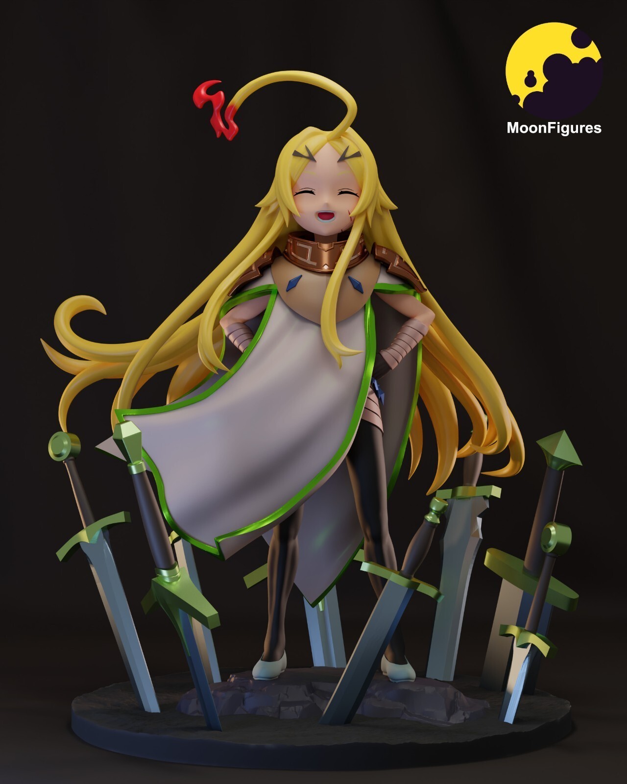 1:8 Teoritta Sentenced to Be a Hero Fan Art UNPAINTED Resin Garage Kit