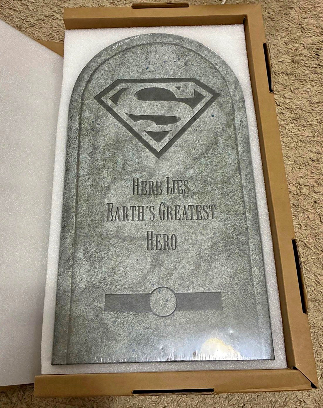 Absolute Death Of Superman Hardcover Collection Tombstone edition Unopened