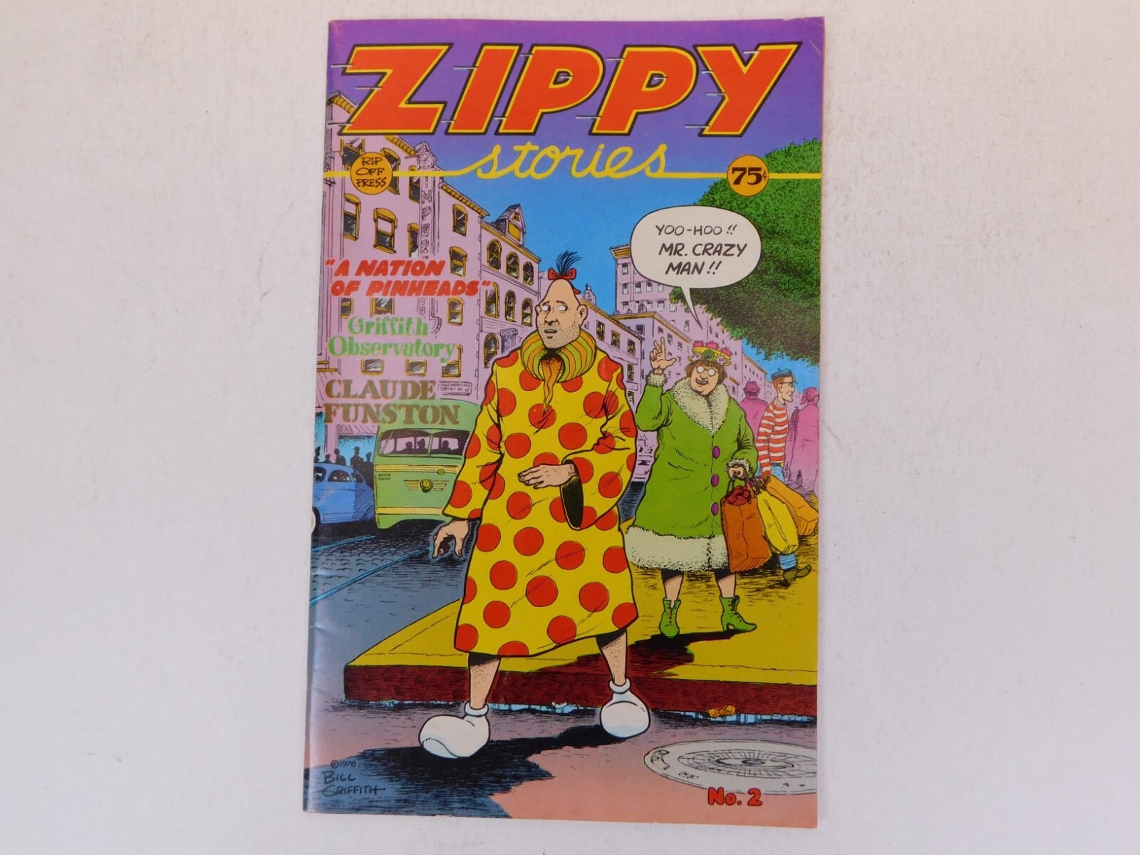 ZIPPY STORIES #1 Underground Comic - High Grade - 1st Print Comix