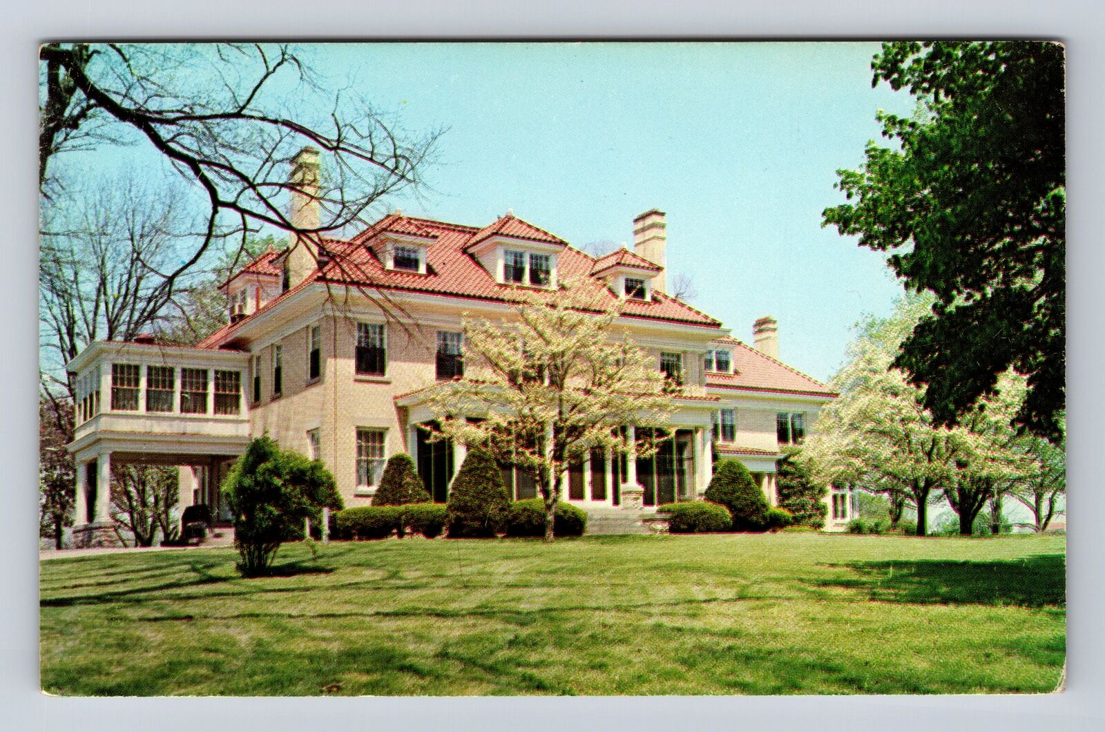 Lexington KY-Kentucky, University Of Kentucky Carnahan House, Vintage Postcard