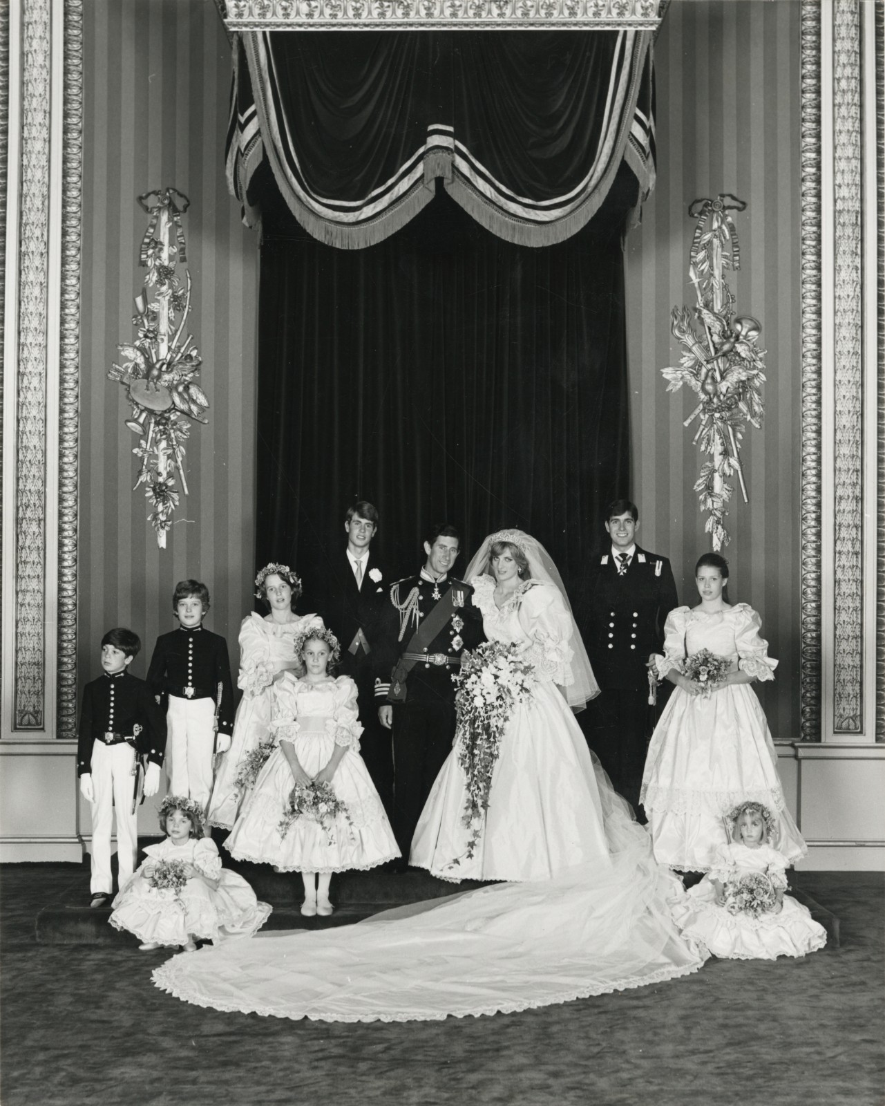 1981 Princess Diana Marriage to Prince Charles Photograph by Patrick Lichfield 1981 Princess Diana Marriage to Prince Charles Photograph by Patrick Lichfield