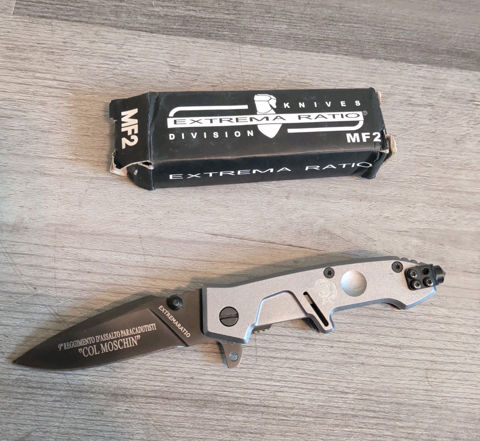 Extrema Ratio MF2 Ordinanza Col Moschin Folding Knife With Box