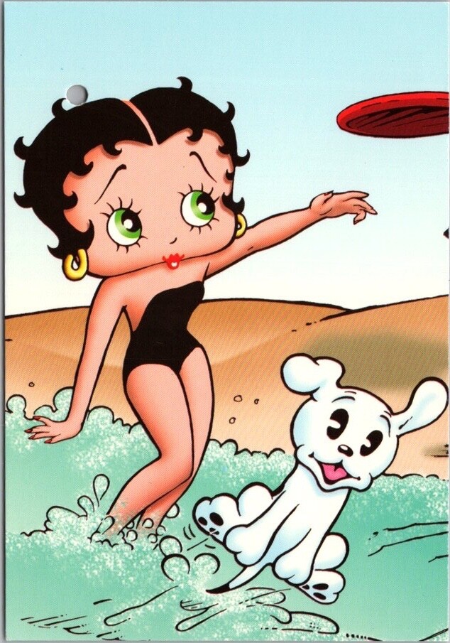 Vintage 2000s BETTY BOOP Cartoon 4x6