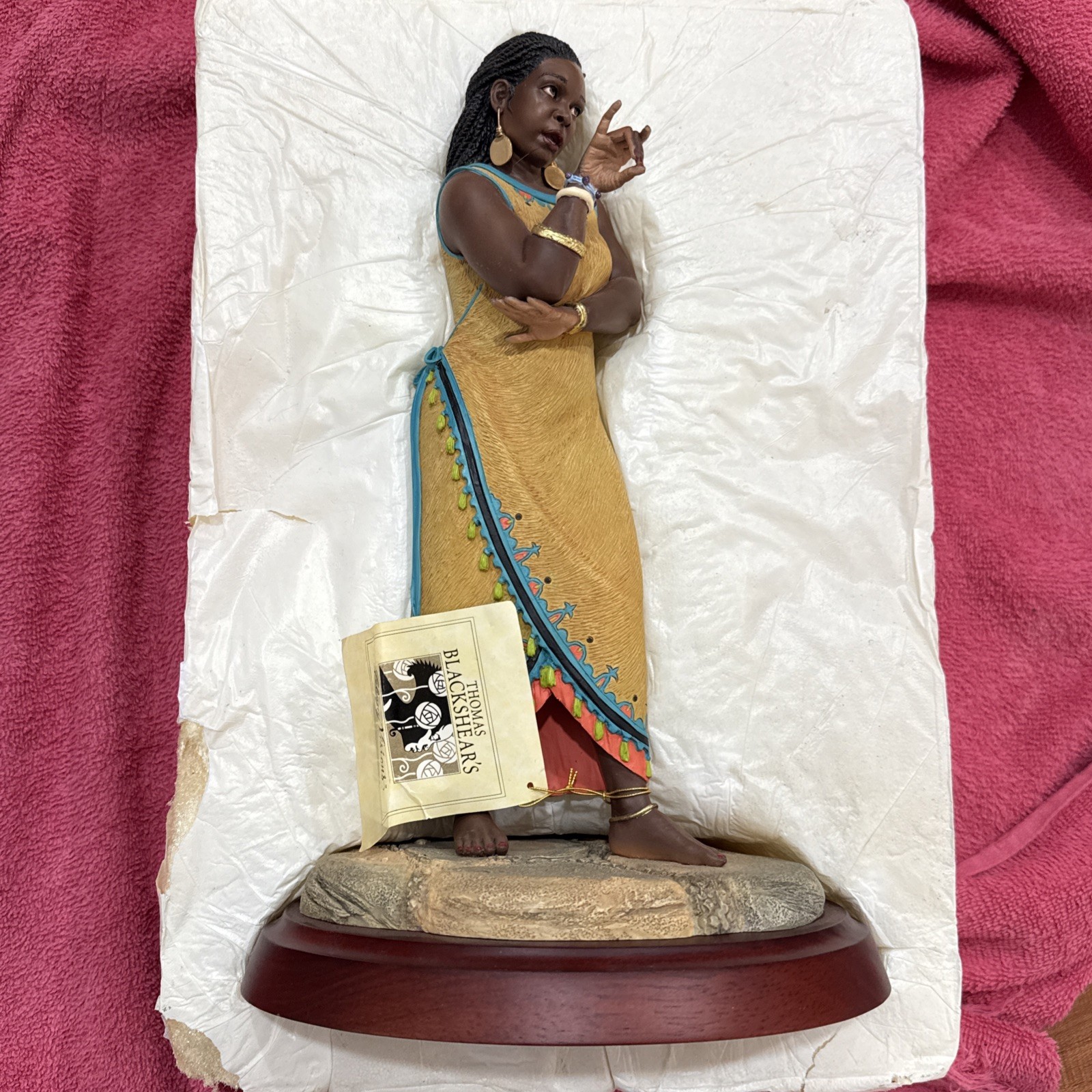 Thomas Blackshear's Ebony Visions The Boss #37125 No Box,No Paperwork