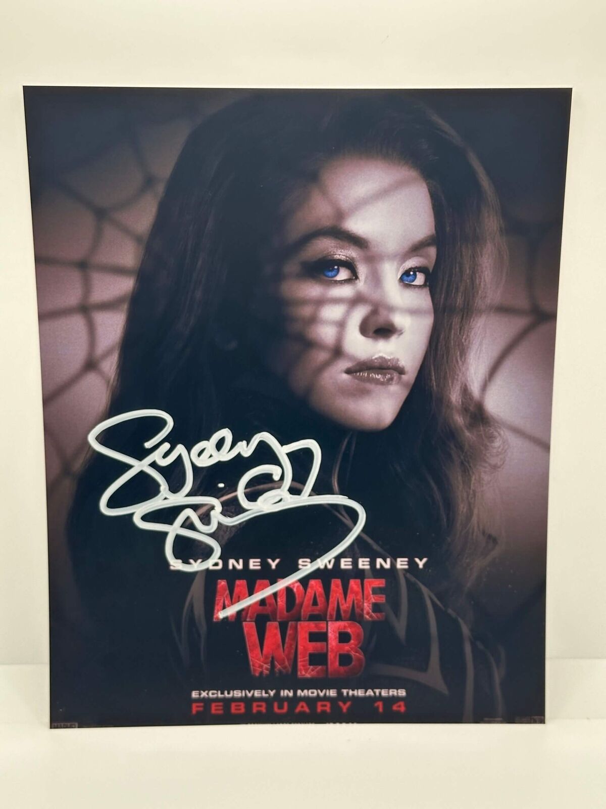 Sydney Sweeney Madame Web Signed Autographed Photo Authentic 8X10 COA