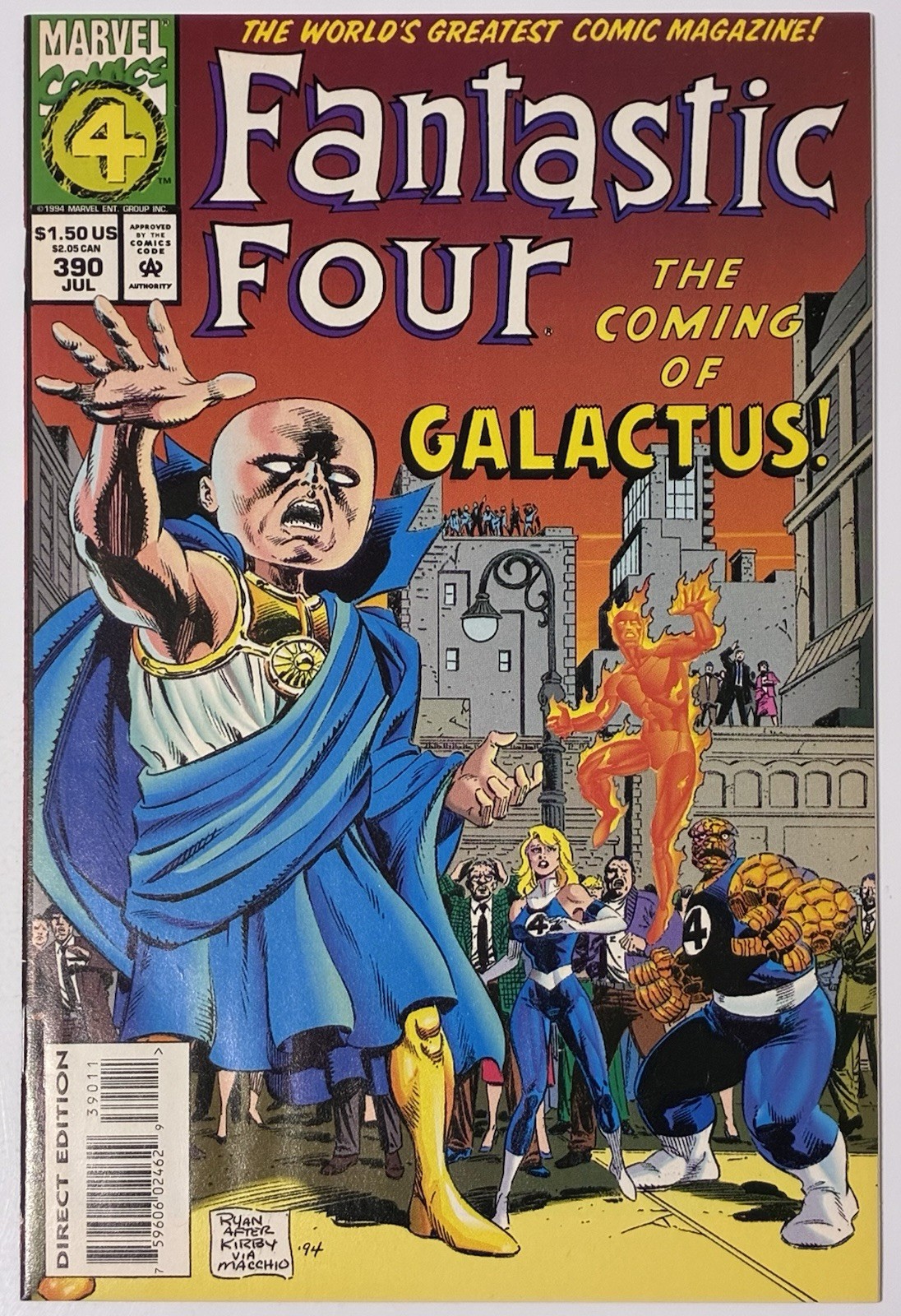 Buy 2 Get 2 Free (CHECK PROMO) Fantastic Four #390 1994 (NM) Comic Book