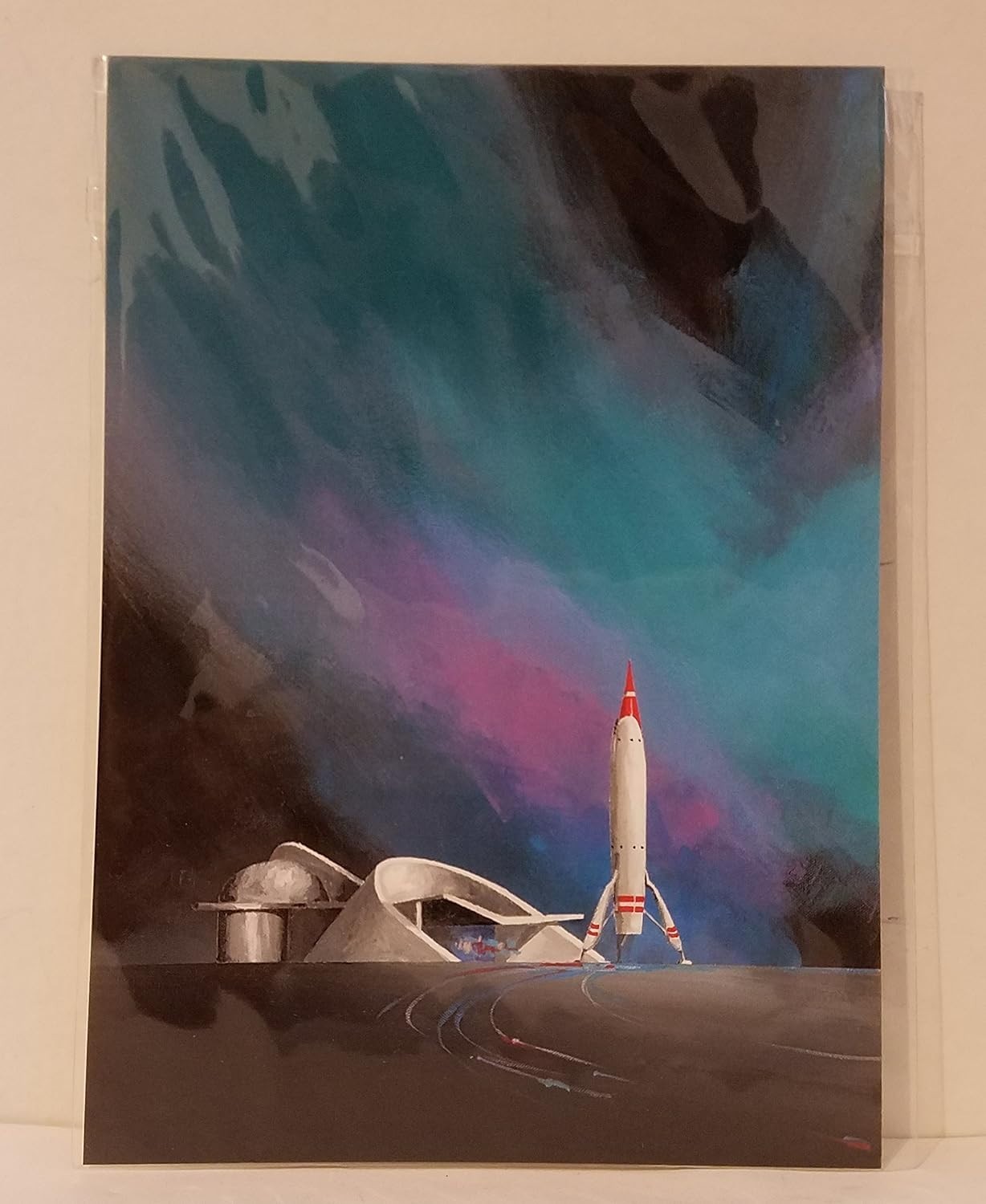 Disney Wonderground Gallery Tomorrowland Mist Disneyland Postcard Michael Murphy