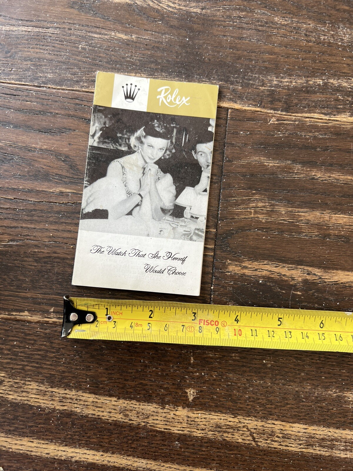 ROLEX Vintage 1961  Ladies Watch Booklet