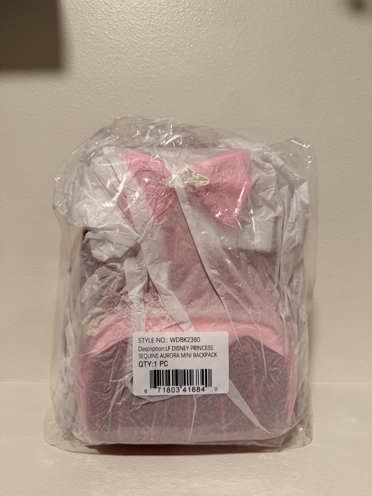 Loungefly Sleeping Beauty Aurora Sequin Series Cosplay Mini Backpack NWT IN HAND