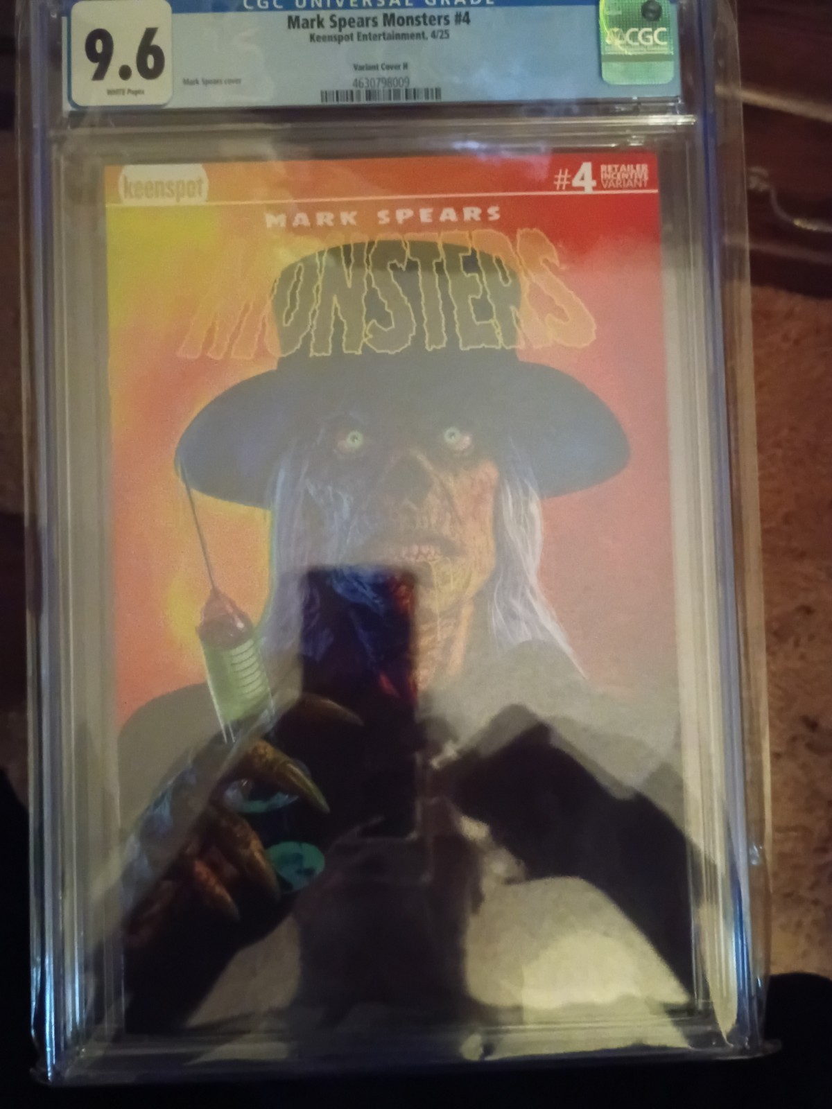 Mark Spears Monsters #4 CGC 9.6 Variant Cover H