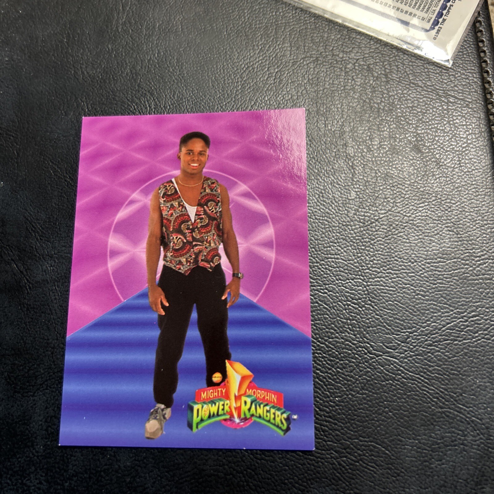 Jb24 Mighty Morphin Power Rangers 1994 The New Season #68 Zach Taylor turban