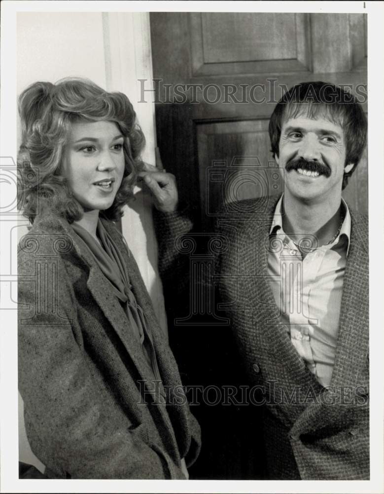 1978 Press Photo Sonny Bono and Lee Purcell co-star in 