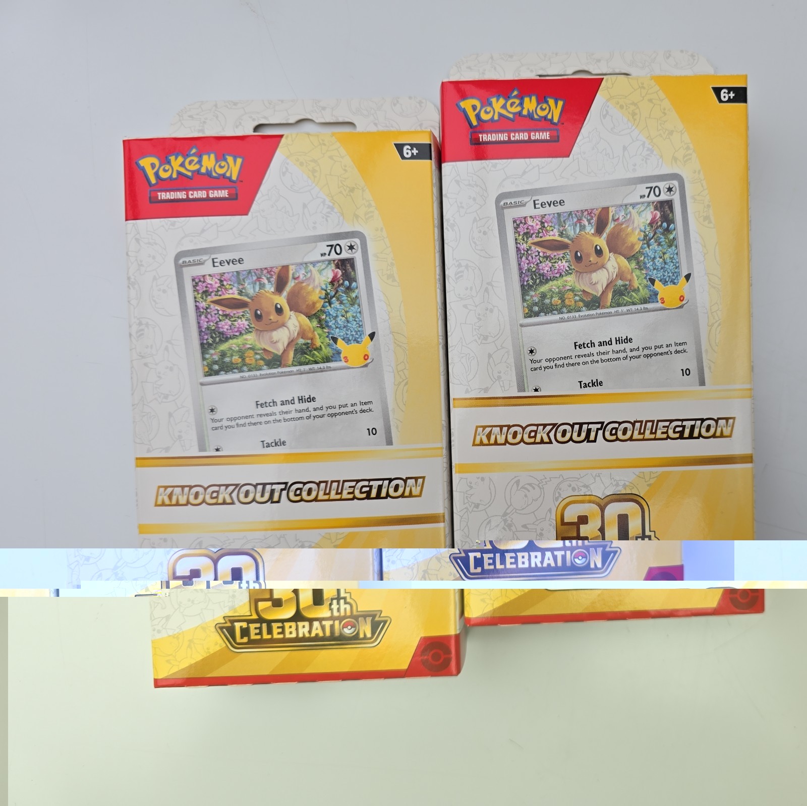 2 X 30th Celebration Knockout Collection Boxes