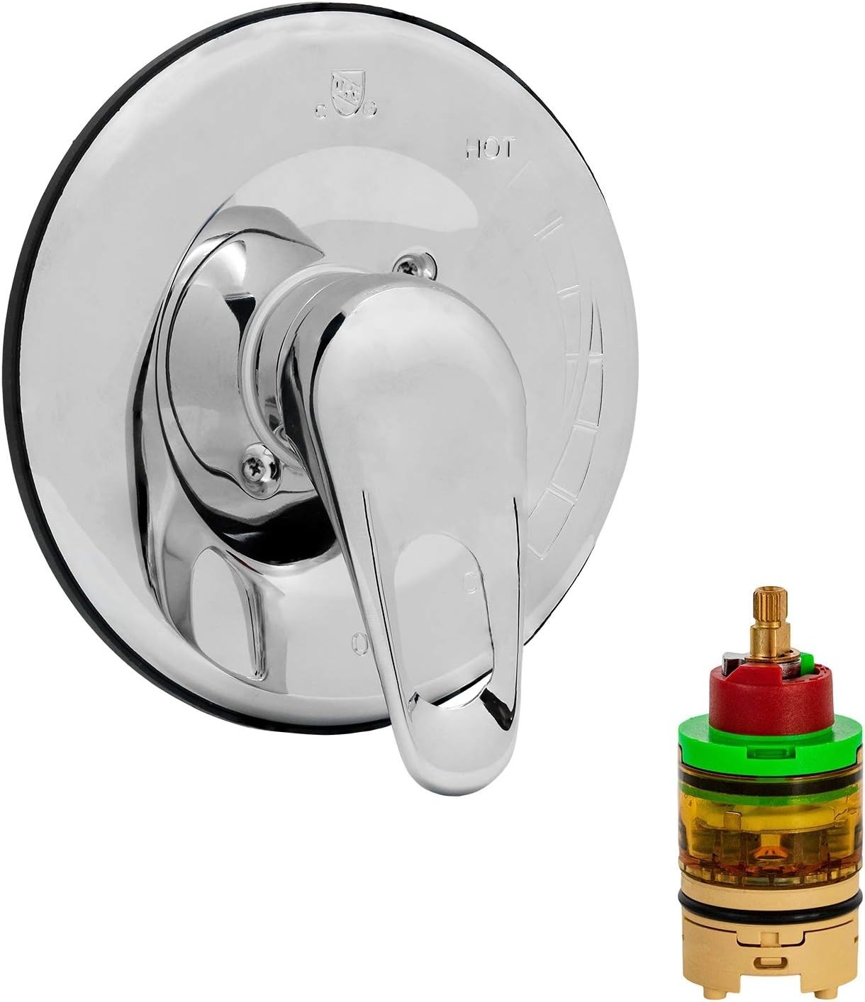 FlowRite Tub and Shower Escutcheon Rebuild Kit Complete for Gerber Safetemp II, FlowRite Tub and Shower Escutcheon Rebuild Kit Complete for Gerber Safetemp II,