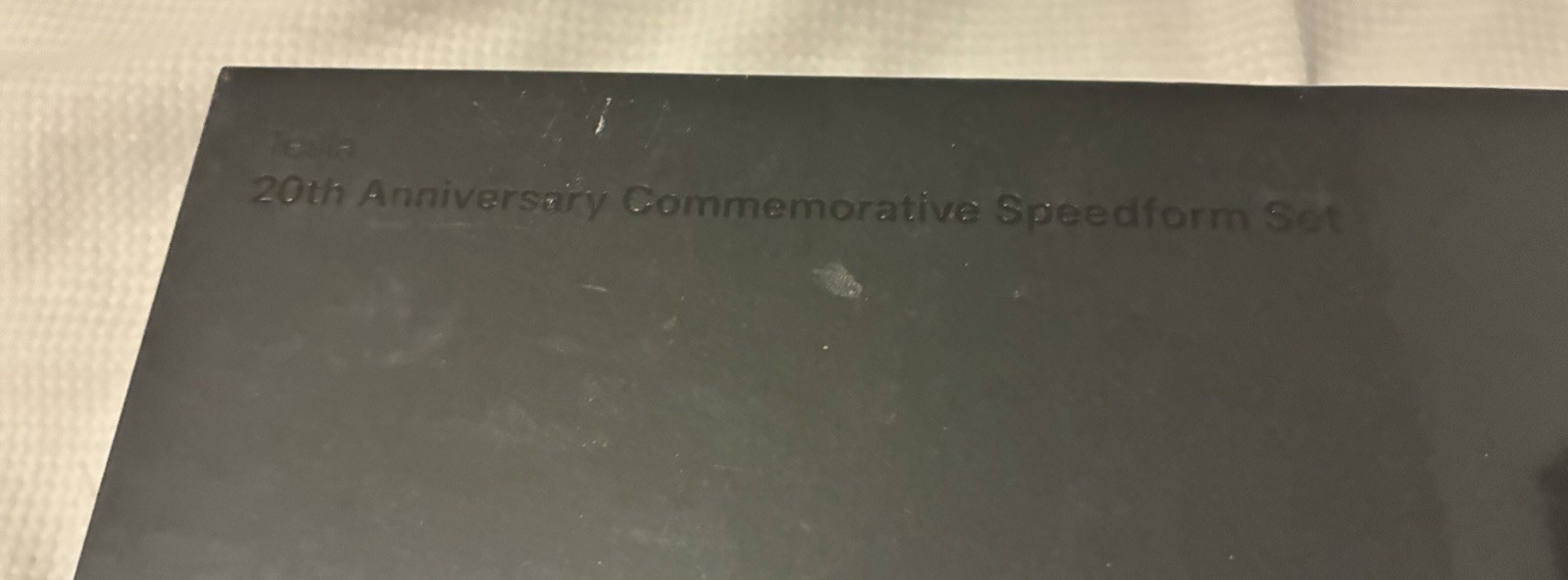 Tesla 20th Anniversary Commemorative Speedform Set Limited Edition - BRAND NEW 