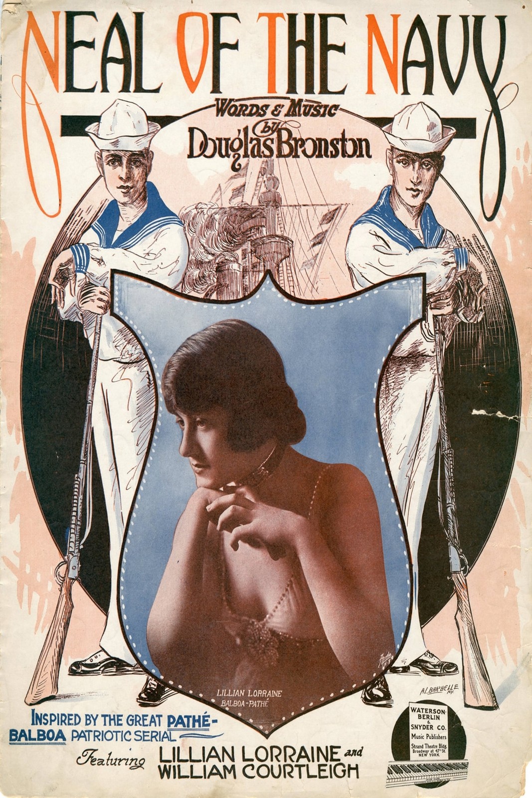🎬 Neal of the Navy (Approx. 1915) Vintage Movie Poster - 24x36” - Gallery 🎬 Neal of the Navy (Approx. 1915) Vintage Movie Poster - 24x36” - Gallery
