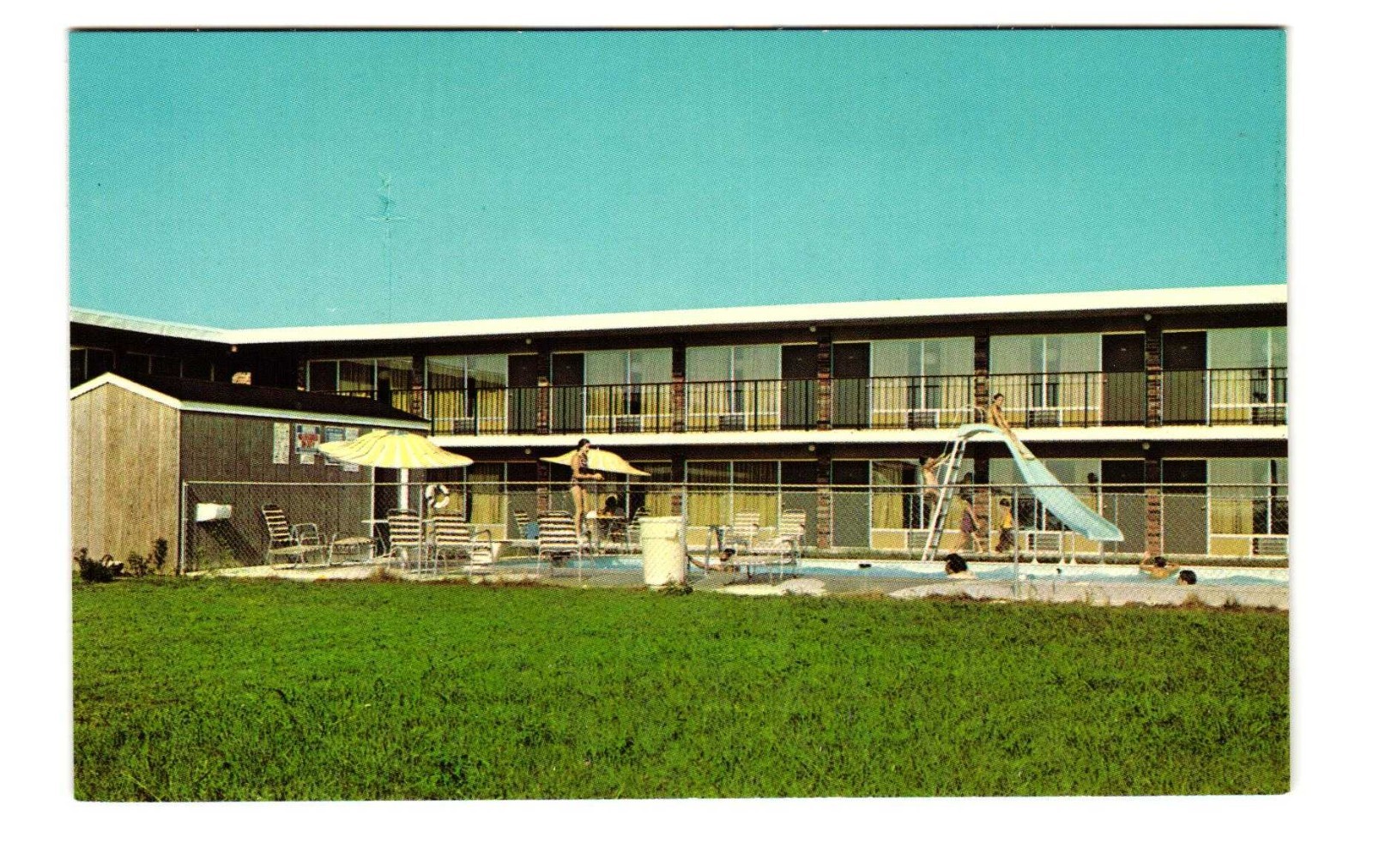 Best Western Motel Mattoon IL Vintage postcard Unposted