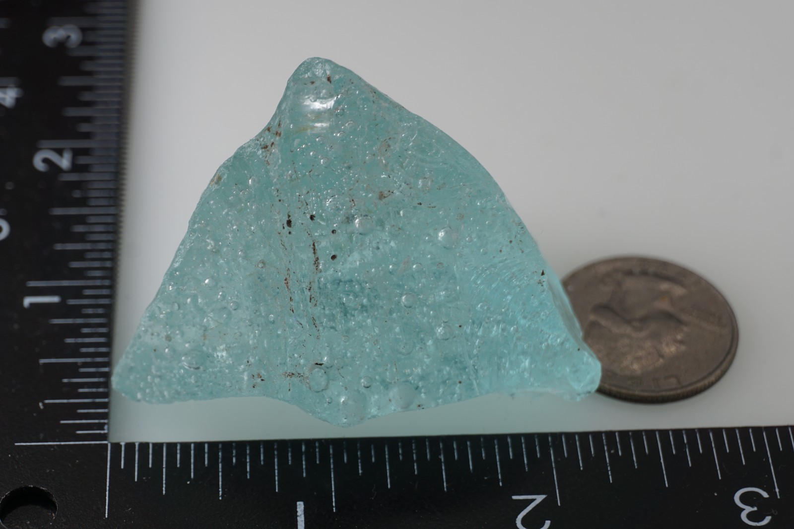 Andara Crystal -- Newsky Blues, RARE - 72g (Monoatomic REIKI) #yep119