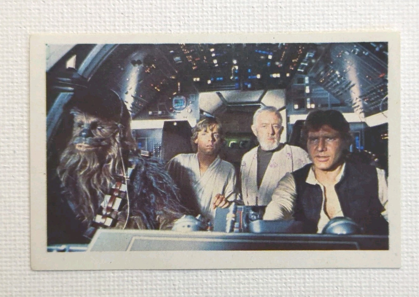 1977 STAR WARS Pacosa Dos La Guerra De Las Galaxias #86 Luke Han Chewbacca Obi