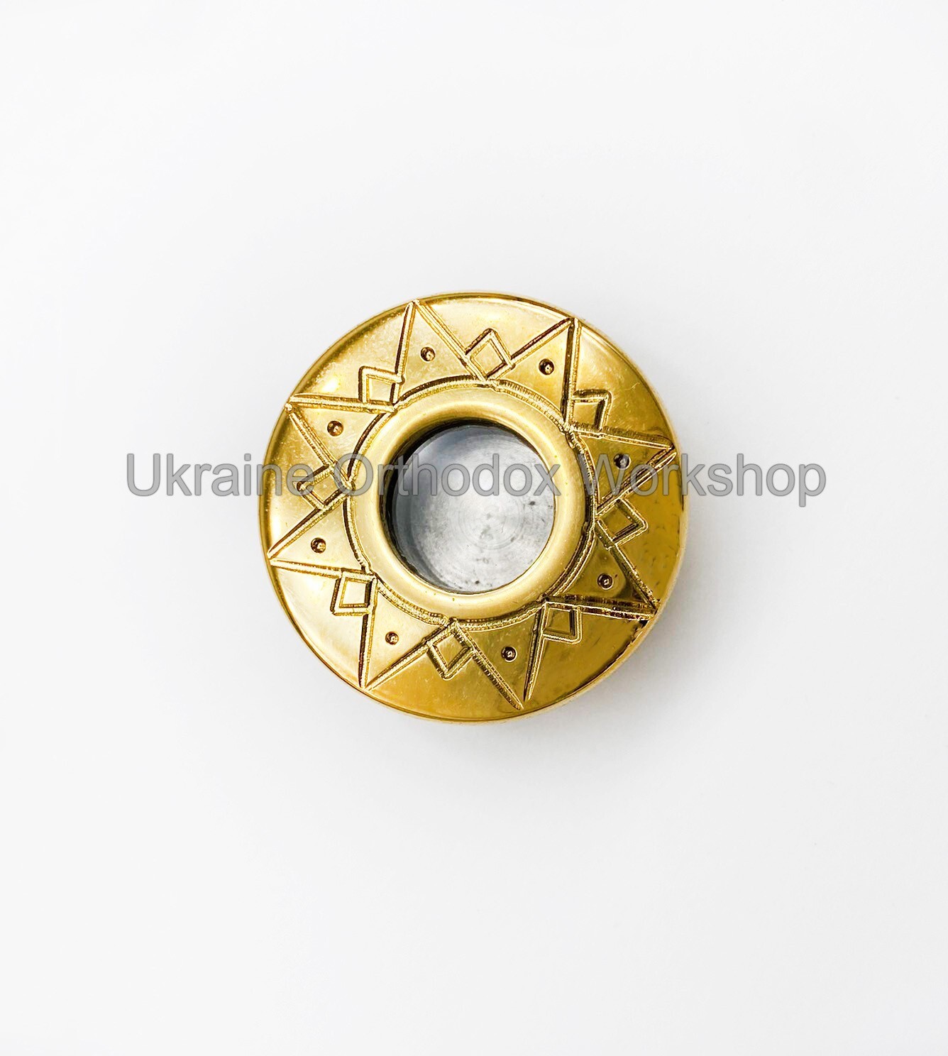 Reliquary Capsule Small Brass Perfect for Holy Relics 1.18\