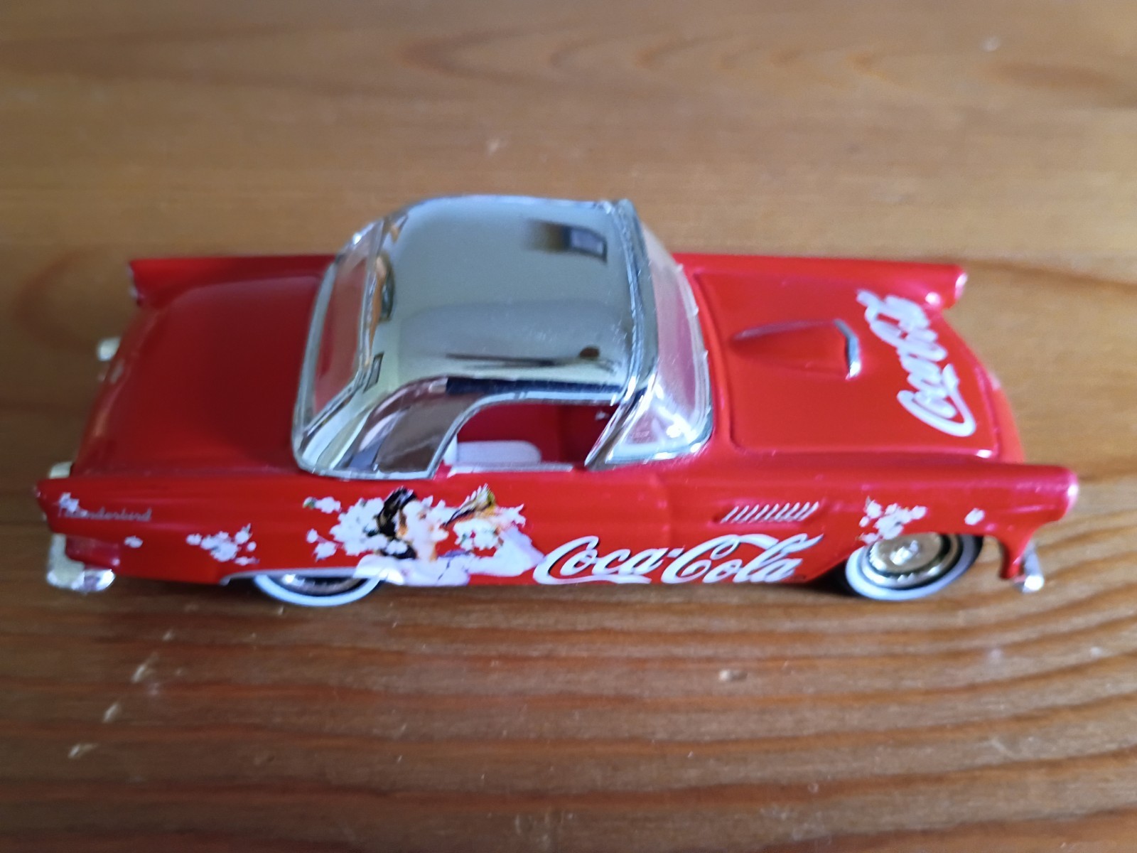 Matchbox Coca-Cola ’55 Ford Thunderbird Diecast Car 