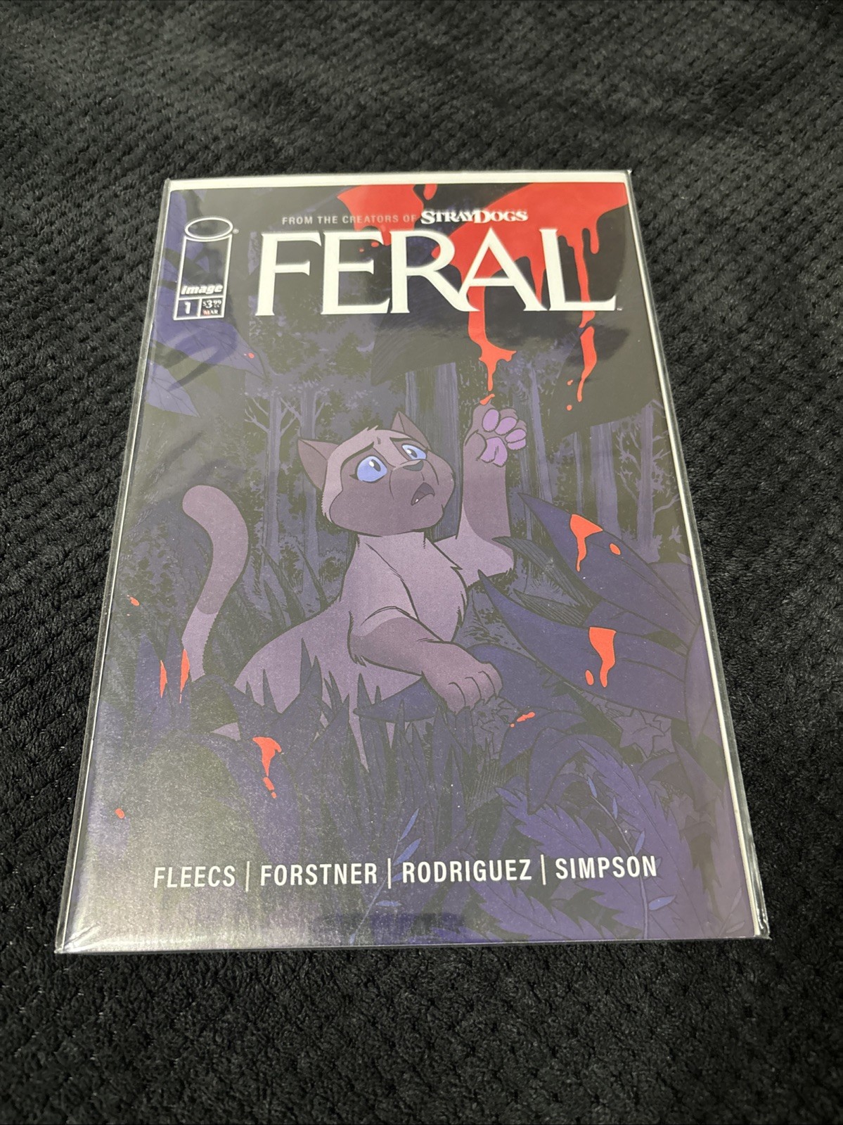 Feral 1 Cover A Image Comics 2024 Tony Fleecs Trish Forstner Horror Comic NM/VF