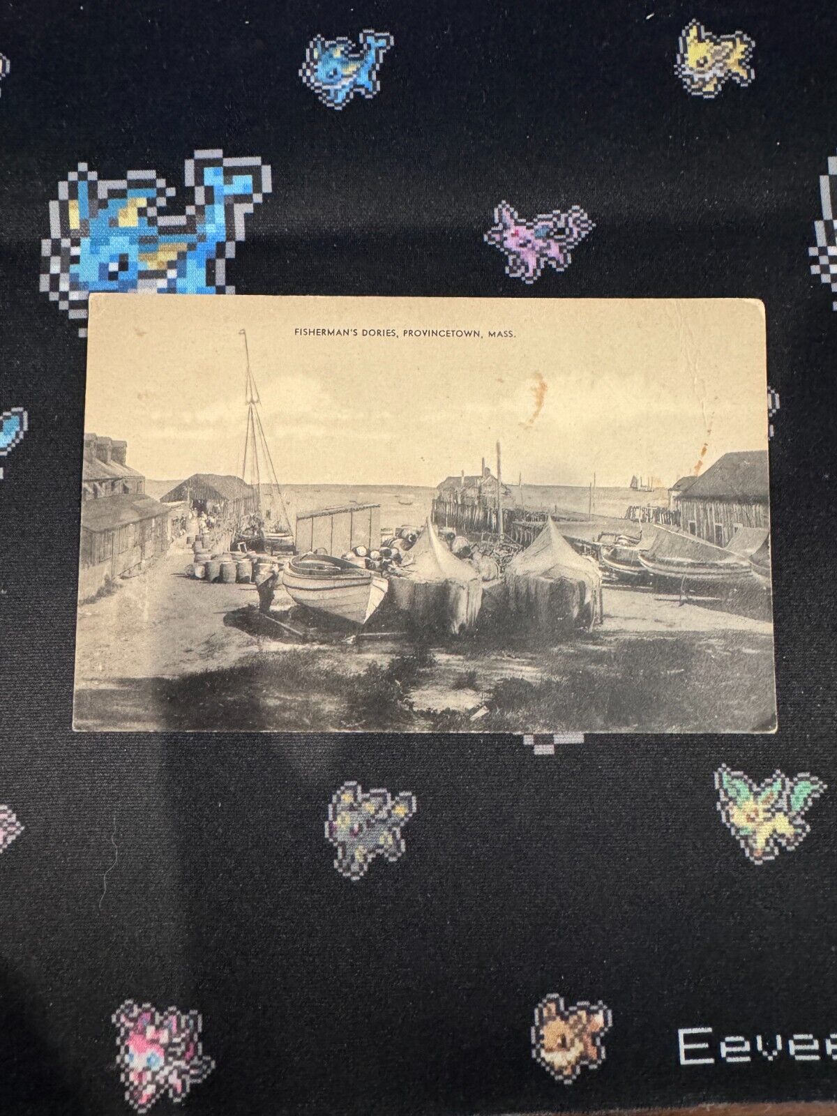 Fisherman\'s Dories Provincetown Mass Vintage Postcard