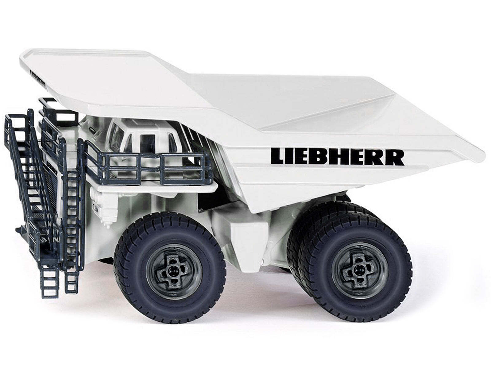 Liebherr T 264 Mining Truck White 1/87 (HO) Diecast Model