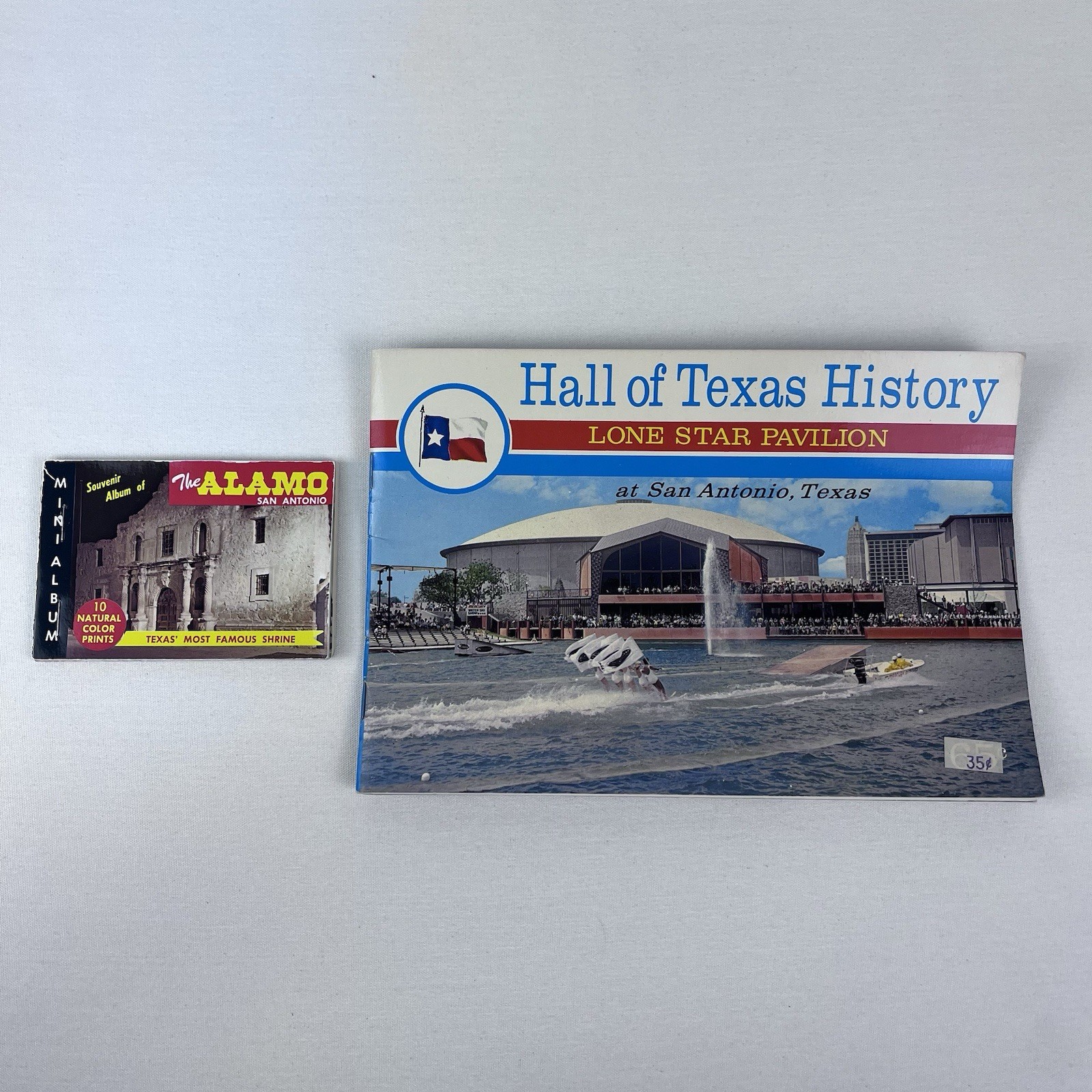 San Antonio Texas Souvenir History Booklets Collectible Antique Vintage Lot of 2