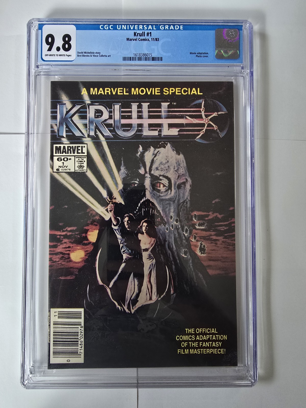 Krull #1 Newsstand CGC 9.8