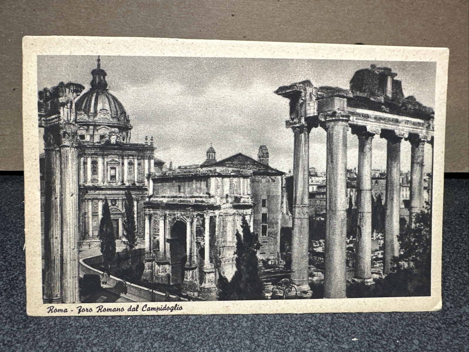 Roma Foro Romano dal Camridoglio Postcard