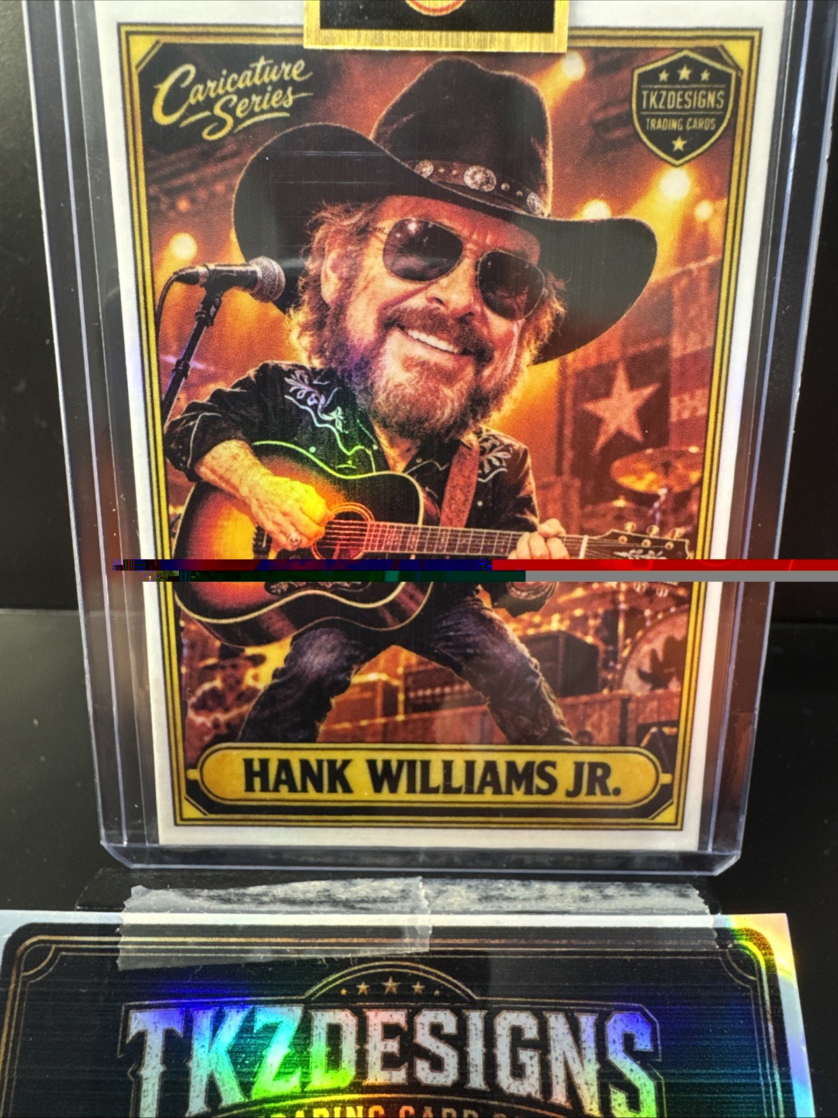 2026 Tkzdesigns Caricature Series Hank Williams Jr HW1 /100