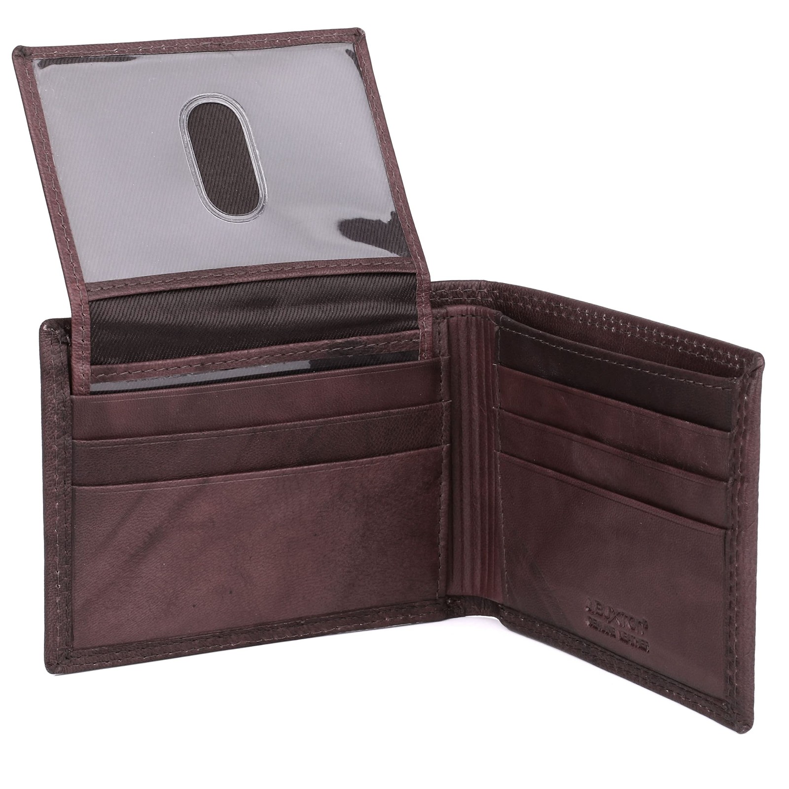 J. Buxton Hunt Credit Card Billfold Brown J. Buxton Hunt Credit Card Billfold Brown