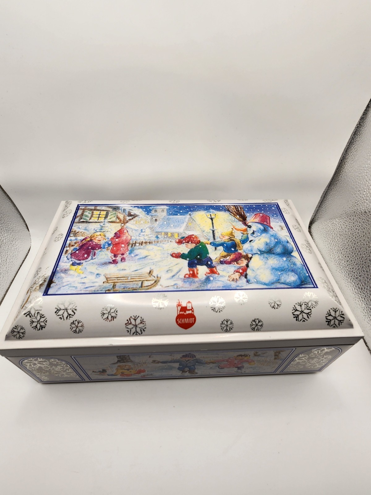 Vintage Schmidt Nürnberg Lebkuchen Tin Germany Winter Scene Box Vintage Schmidt Nürnberg Lebkuchen Tin Germany Winter Scene Box