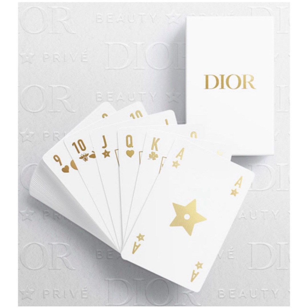 DIOR Welcome Gift Playing Cards 2025 Novelty NEW