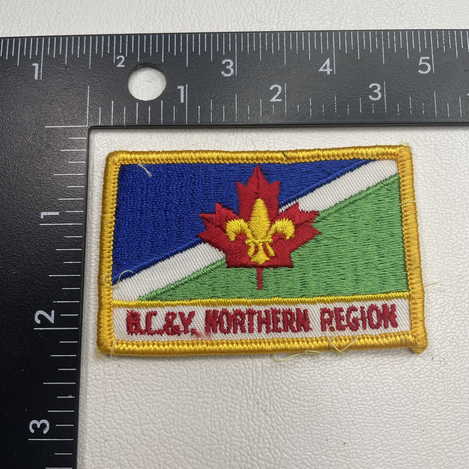 Vtg BC & Y NORTHERN REGION Boy Scouts Patch 03I