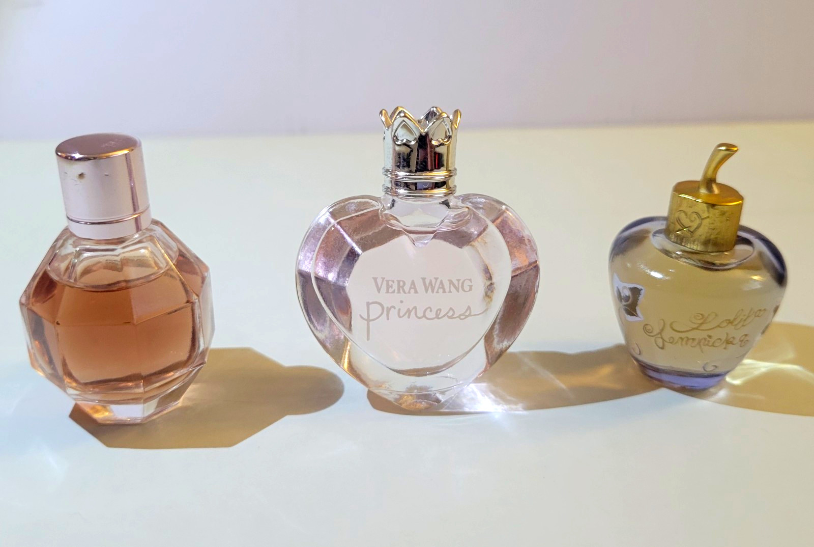 Vintage Sweet Y2K Gourmand EDP Mini Lot of 3-Lolita LempickaFlowerbombPrincess 