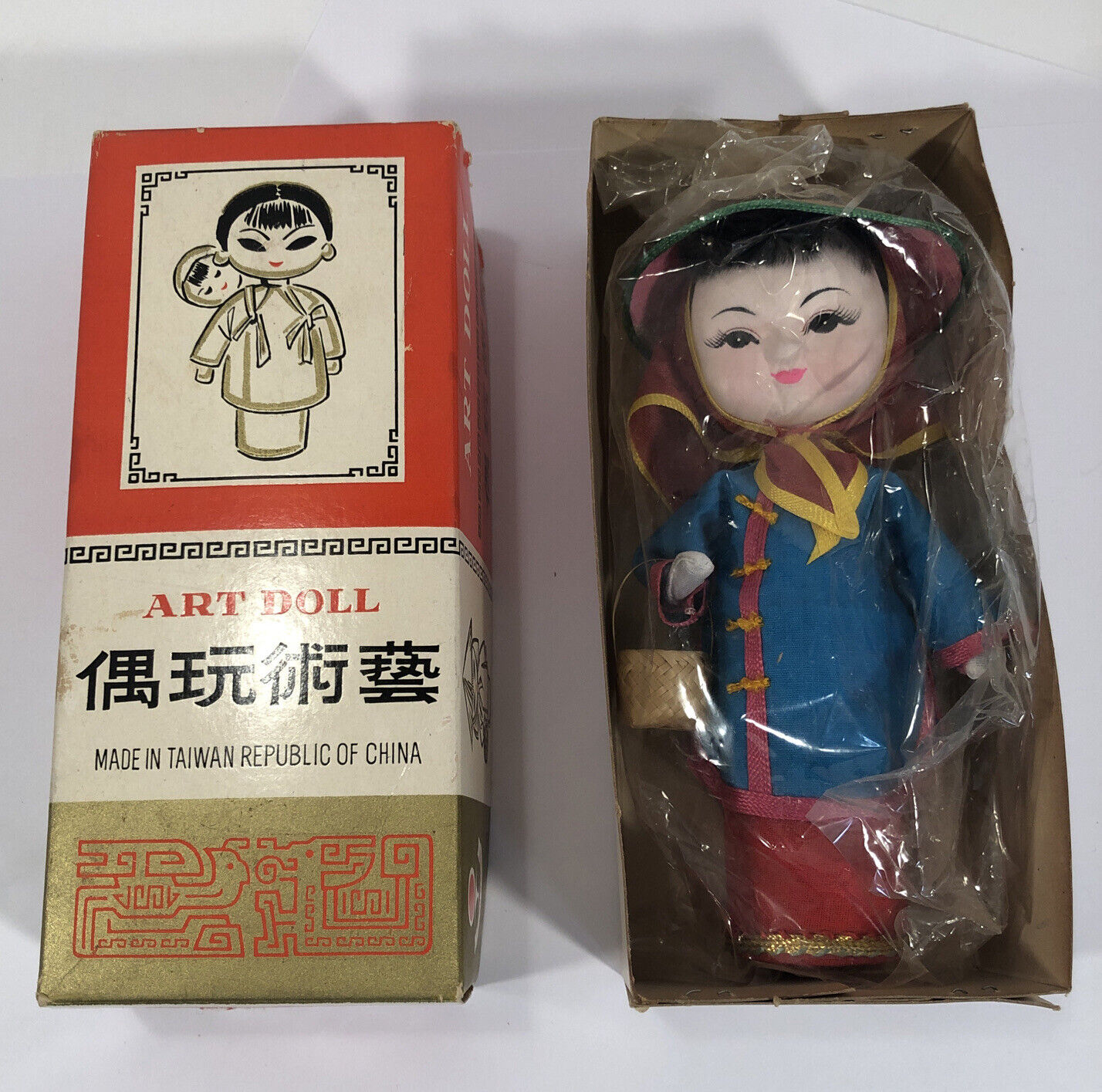 Republic of China, Made in Taiwan Art Doll, YU CHU Brand