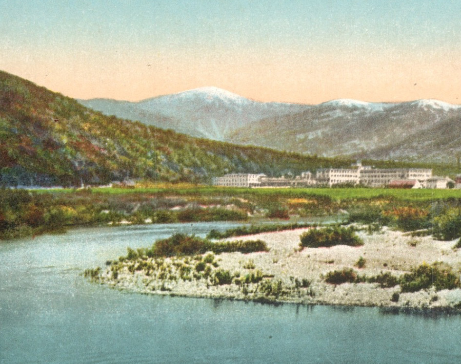 Fabyan House Presidential Range White Mountains NH Vintage Postcard Fabyan House Presidential Range White Mountains NH Vintage Postcard