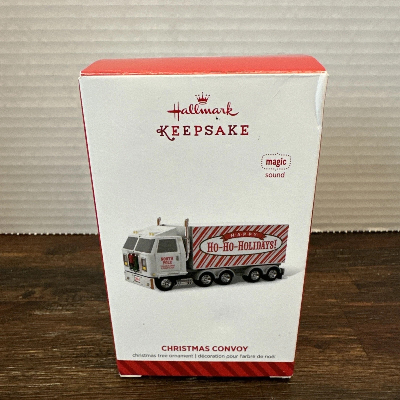 Christmas Hallmark Magic Sound Christmas Convoy Ornament 5-5-418