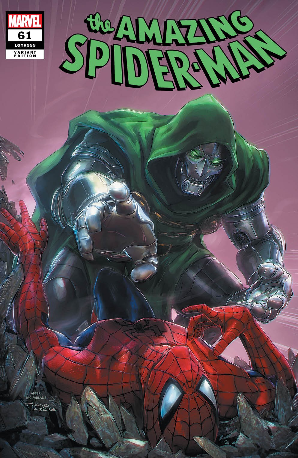 Amazing Spider-Man #61 – Tiago Da Silva Exclusive Variant