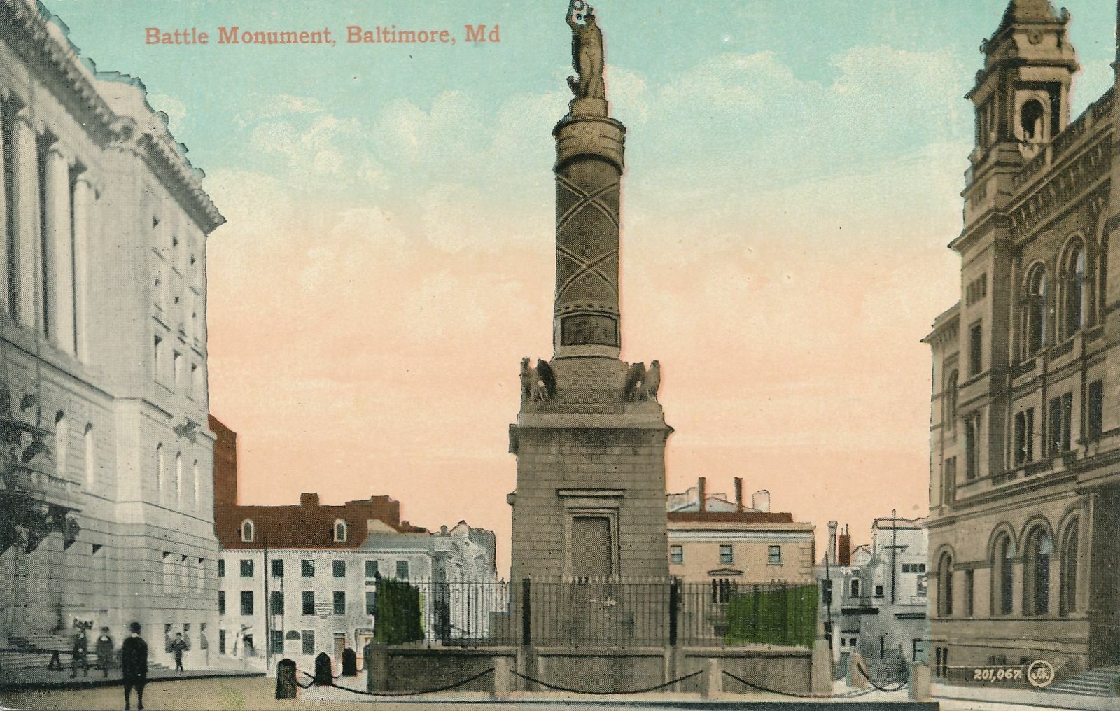 BALTIMORE MD - Battle Monument