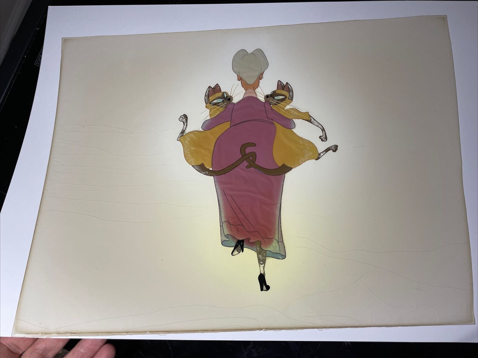 Pinocchio animation Cel Walt Disney Production Art  ORIGINAL  MODEL CEL X1